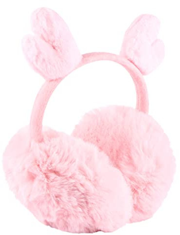 BESPORTBLE Faltbare Ohrenschützer Mit Geweih Für Damen Und Winter Ohrwärmer Warm Und Stylisch Für Weihnachten Und Outdoor-aktivitäten Aus Weichem Strapazierfähigem Material