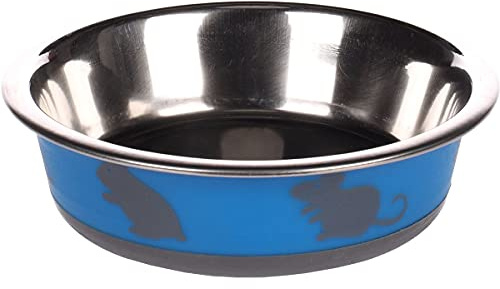 FLAMINGO F Cuenco para Comida ROEDORES Nelly Azul 12,3CM 225ML