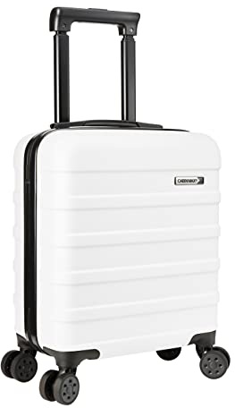 Cabin Max Anode 30L 45x36x20 cm Handgepäck Koffer – leicht, Hartschale, 4 Räder, 45 x 36 x 20 cm Leichtes Handgepäck geeignet für Easyjet unter dem Sitz (Polar weiß)