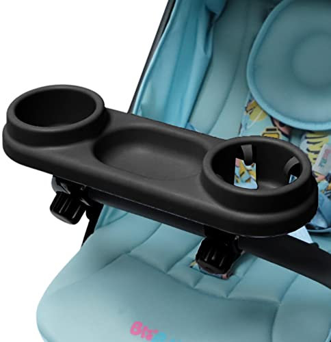 Yeeda Universal Babies Kinderwagen Snack Tablett, Premium Kind Kinderwagen Snack Tablett, 360 Grad drehbare Kinderwagen Tablett Geschenke für Familie Freunde Kollegen