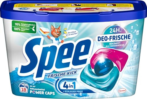 SPEE Power Caps 18 WL Frische Kick 24H Deo-Frische 216g