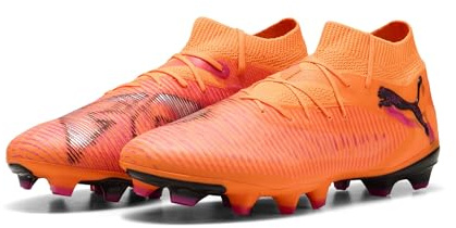 Puma Scarpe da Calcio Unisex Future 8 PRO Fg/AG, Heat Fire Puma Black Ravish, 42 EU