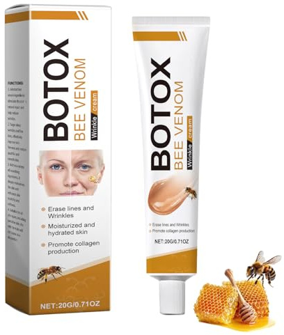 Bienengift-Faltenentfernungscreme, magische Allzweck-Hautcreme, Lifting und Regeneration – alle Hauttypen – Anti-Aging-Bienengiftcreme, straffende Anti-Falten-Creme, Feuchtigkeitscreme (1pcs)