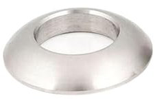 Rondella conica, Rondella sferica conica M6 M8 M10 M12 M16 M20 M24 Rondella svasata Acciaio inossidabile Concavo Convesso Cono Guarnizione Acciaio al carbonio(Spherical Stainless,M12 (5Pcs))