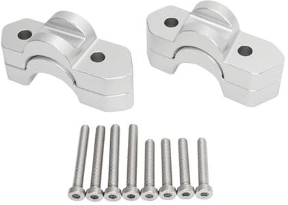 Styrhöjarklämma 1 par styrstegare Motorcykel styrstångsfästen Expansion sadapter Höjd upp för 15/30 mm Kompatibel för R1300 GS