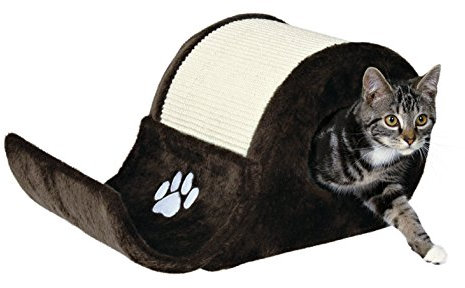 TRIXIE verstellbare Hundesicherung für den Kofferraum Auto-Gitter, gewinkelt, Breite: 85–140 cm Höhe: 75–110 cm, schwarz - 1316