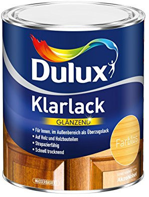 Dulux Klarlack glänzend 750ml, farblos, 5194738