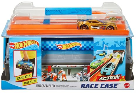 Hot Wheels CFC81 Race Case Track Set