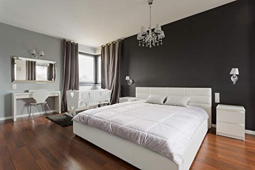 Merino Wool TERMO DUO - Edredón de lana (180 x 200 cm, 4-8-13,5 tog, dos en uno, excelente inversión en tu comodidad personal.