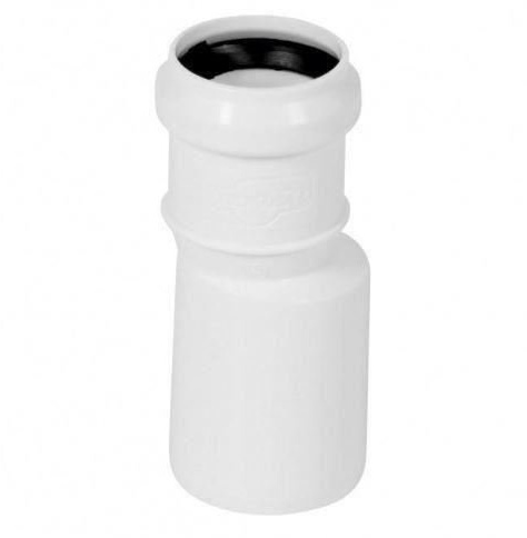 Lange gerade Rohrreduktion Anschluss Abwasser Kanalisation 50mm bis 40mm