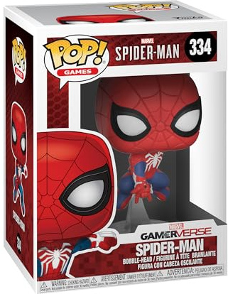 Funko POP! Games: Marvel Gamerverse - Spider-Man - Amazon Exclusive | Offizielles Gaming Merch - Vinyl Sammelfigur als Regal Deko - Geschenkidee zum Geburtstag für Fans und Sammler