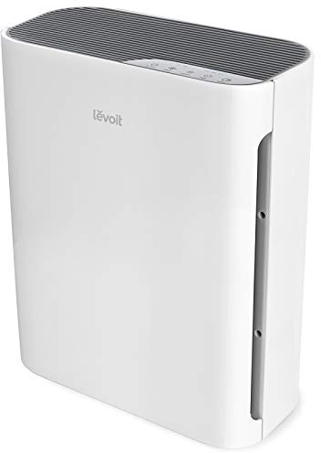 Levoit Purificatore d'Aria con Filtro HEPA, CADR 221 m³/h, contro Allergie, Odore di Polline, con Timer 2/4/8 ore, 23 dB, Modalità Sleep Silenzioso per camera da letto