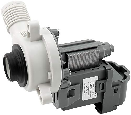 2026 UPGRADE W10276397 Washer Drain Pump by Blutoget -FIT for Whirlpool kenmore May.tag Washer- B40-3A drain pump Replacement for LP397 1874334 AP6018417 PS11751719 EAP11751719-10 Years WARRANTY