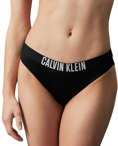 Calvin Klein Braguita de Bikini Mujer Classic Deportiva, Negro (PVH Black), M