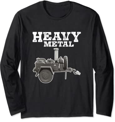 Goulash Cannon Heavy Metal Funny Hungary Dish Long Sleeve T-Shirt