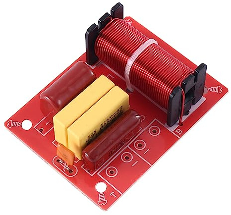 Dormstop 2 Stück HiFi-Grade-Hoch- und Bass-Wege-Frequenzweiche, Ersatzteile, Zubehör, HiFi-Lautsprecher, 2-Wege-Frequenzweiche-Platine
