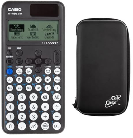 Casio FX-87 DE CW mit CalcCase-Schutztasche
