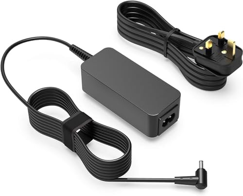 Superer 45W Charger Fit for Asus VivoBook 15 X509J X509JA X509M X509F X509FA X512D X512F X513E X513EA X540 X540S X540L X540U X540N X541U X541N X543U X553M X553S X556U X509MA X712E X712J Laptop