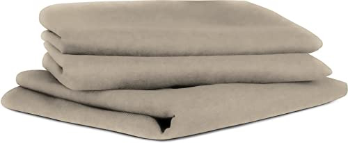 normani Bezüge für Palettenkissen - für 2-teilige und 3-teilige Palettenpolster - wasserabweisendes oder wasserdichtes Material verfügbar Wasserdicht Beige 3-Teilig 80 cm × 120 cm + 42 cm × 60 cm