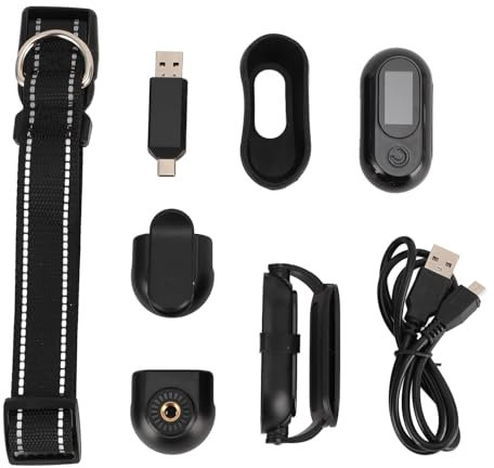 Topiky HD 1080P Hunde Tracker Halsband, Katzenhalsbänder, Kamera, Sport Action Kamera mit Videoaufzeichnungen, Halsband Kamera für Heimtierbedarf, Kamera für Katzen, Hunde, Outdoor,