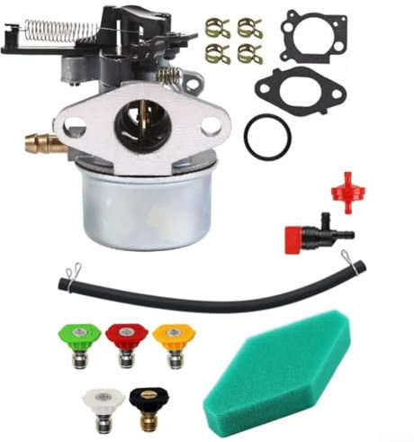 Kit carburatore idropulitrice, 591137 2800PSI 3000PSI Set carburatore migliorato efficienza del carburante per 7,75/8,5 per HP 190CC