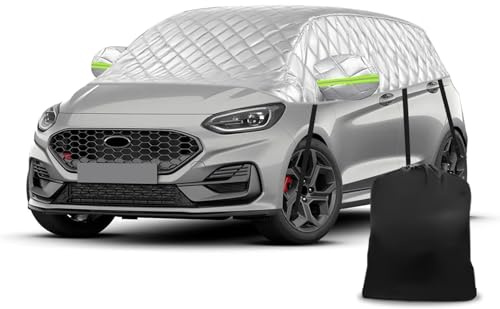 Opaltool 6-Lagige Halbgarage Auto für Ford Fiesta Fließheck 2008-2023