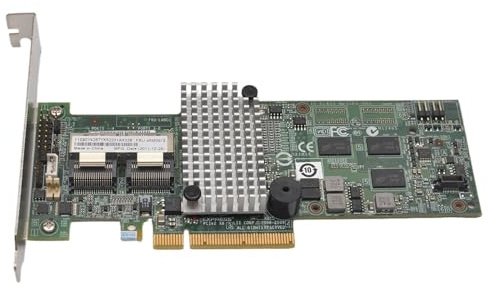 Raid Karte 46M0918 6 GB 9260-8i für Server M5014 SAS SATA Express 2.0x8 256 MB, Cache-Controller, BBU08-Akku (Raid Card)