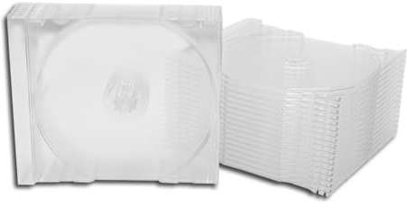 Protected CD Tray glasklar für die CD Leerbox (25 Stück)