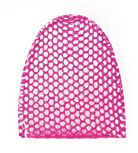 Supracor SpaCell Facial Sponge - Face Scrubber, Honeycomb Face Exfoliator for Smoother, Softer, and Younger Looking Skin, Pink, One Pack
