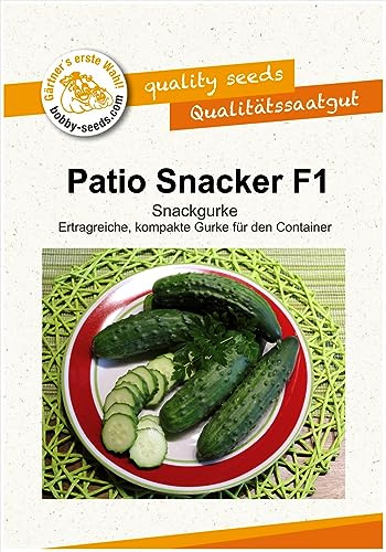 Gurkensamen Patio Snacker F1 Topfgurke Portion