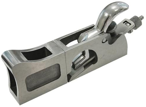 Faithfull 3-in-1-Eck-, Rund- und Stechfalzhobel in Holzbox – Gusseisen-Multifunktionshandhobel mit präzise geschliffener Basis für Tischlerarbeiten, Fräsarbeiten und Eckarbeiten