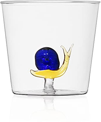 Ichendorf Milano 0.09352376 Tumbler Chiocciola Collezione Animal Farm, 1 Unità (Confezione da 1)