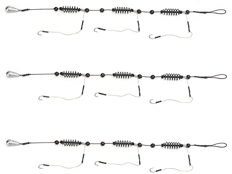 3 Krokar Fiske Lockbur, 3 St/Set Konstgjord Lock Fisk Fälla Korg Fiske Matare Tackla för Havsfiske(25g)