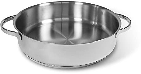 Moneta Allegro Tegame 2m 28 cm in Acciaio Inox per tutti i Fuochi 4.1 Litri