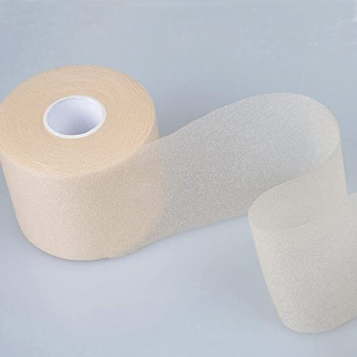 Vendaje elástico autoadhesivo, 1 paquete de cinta médica de 7 cm x 27 m, cinta adhesiva elástica transpirable, vendaje atlético para uso en la rodilla, el codo, los tobillos (piel)