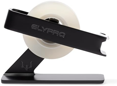 ELYPRO Tischabroller für Klebeband im modernen Design für Büro – Elegantes und minimalistisches Design, hergestellt aus schwerem Metall, platzsparend, perfekt für Büro und Zuhause oder als elegantes