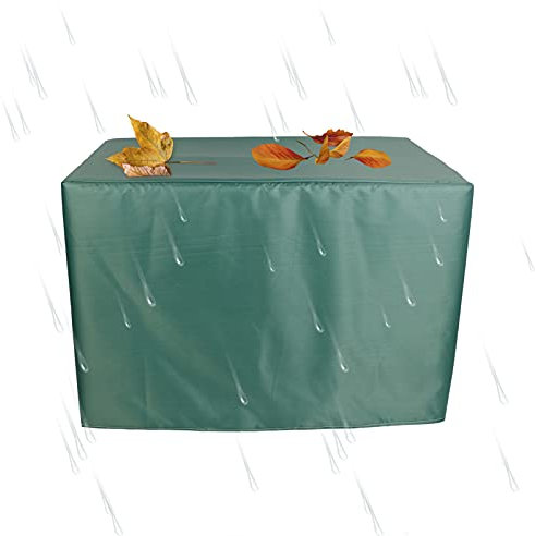 Generisch wasserdichte Möbelset-Abdeckungen 45x40x25cm Rechteckige Gartenmöbel-Abdeckung Outdoor-Tischabdeckung UV-beständige Regenschutz-Abdeckfolie Atmungsaktive Oxford-Schutzhülle