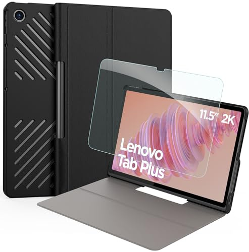 EasyAcc Hülle für Lenovo Tab Plus (TB351FU) 11.5 Zoll 2024 mit Schutzfolie