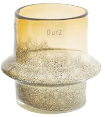 DutZ Teelichthalter Votive Ringo, Amber Bubbles (H17 D18cm)