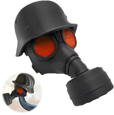 GXGM Anhängerkupplung AbdeckungLustige,Gasmaske,Abdeckkappe für Anhängerkupplung, Nabenlager, Staubkappen, Schutzkappe für Anhängerkupplung, Universal-Steckerkappen für Deichselanhänger