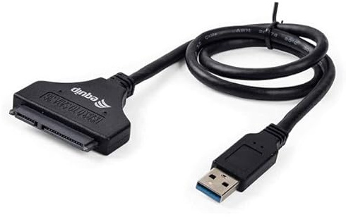 Velocraze Cavo adattatore - USB 3.0 a sata per dischi SSD e HDD da 2,5 pollici, connessione rapida, ideale per il trasferimento dei dati.