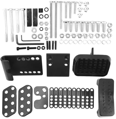 HOOLRZI Adjustable Car Brake Pedal Extenders For Short Driver Ride On Toy Providing Enhances Reach Simple To Install Pedal Extension