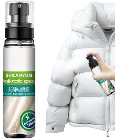 Spray Antiestático 100ml Instantáneo Duradero Suministros Para El Hogar | Spray Antiestático De Viaje Para Tela Ropa Lavado Planchado Sofá Muebles Coche Mascotas Limpieza Polvo Oficinas