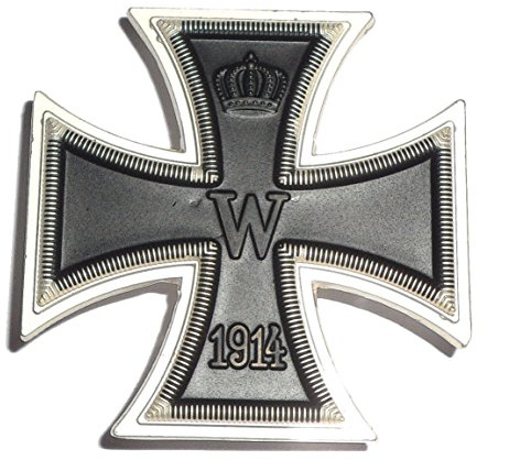 Orden WK1 - Cruz de hierro (1ª clase 1914, con aguja) - Plaque de Cruz - Decoración de pared decorativa - Sala de estar