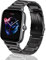 Rosok 20mm Cinturino Compatibile con Amazfit Bip 3 / Bip 3 Pro, Cinturino di Ricambio Regolabile in Acciaio Inossidabile per Amazfit GTS 3 / GTS 2e / GTS 2 Mini/GTS 2 / GTS/GTR 42mm - Nero