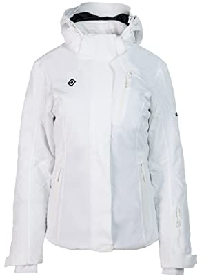 Izas Lake W Chaqueta de Ski Mount-Tex para Mujer Resistente al Roce y Robusta. Impermeable, Transpirable y Cortavientos con Costuras Termoselladas. Capucha y Faldón Anti-nieve Desmontables