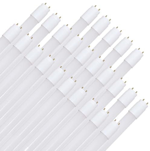 NCC-Licht 25 x LED Leuchtstoffröhre 120cm 18W/840 G13 High Output 2600lm, ultra hell 144lm/W, neutralweiß 4000K aus Glas mit Starter