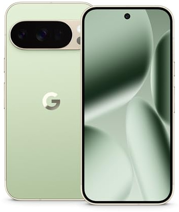 Google Pixel 10 Pro - Unlocked Android Smartphone with Gemini, Triple Rear Camera System, 24+ Hour Battery and 6.3 Super Actua Display - Jade, 256GB
