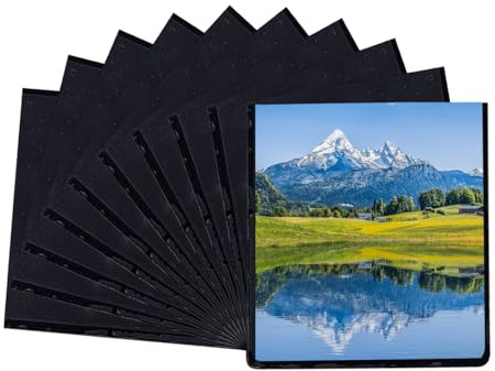 20 Magnet Frigo Mini Cadres Photos Convient Aux Polaroid Instax Mini,Cadre Photo Magnetique Fabriqué en PP Cadre Cadre Photo Personnalisé,Parfait Pour le Bricolage et Les murs Photo(7.2×6.2 CM)