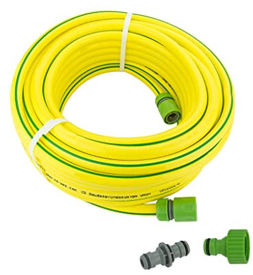 CS Gartenschlauch Set1 Classic 20 Meter für die Gartenbewässerung mit CS Perlschlauch/Tropfschlauch/Schwitzschlauch/Bewässerungssysteme